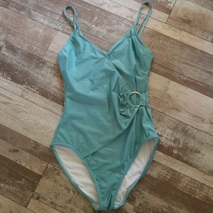 Anne Cole suddenly slim one piece swimsuit size 12